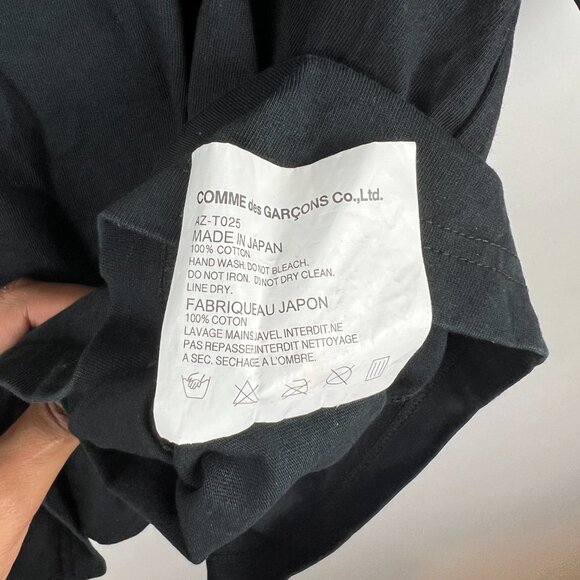 CDG Comme Des Garçons Play Black Heart T Shirt - Picture 4 of 5